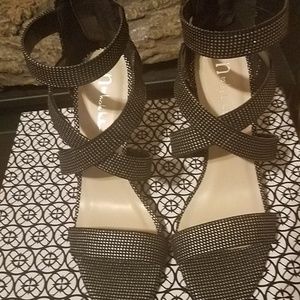 Ladies strap dress heels